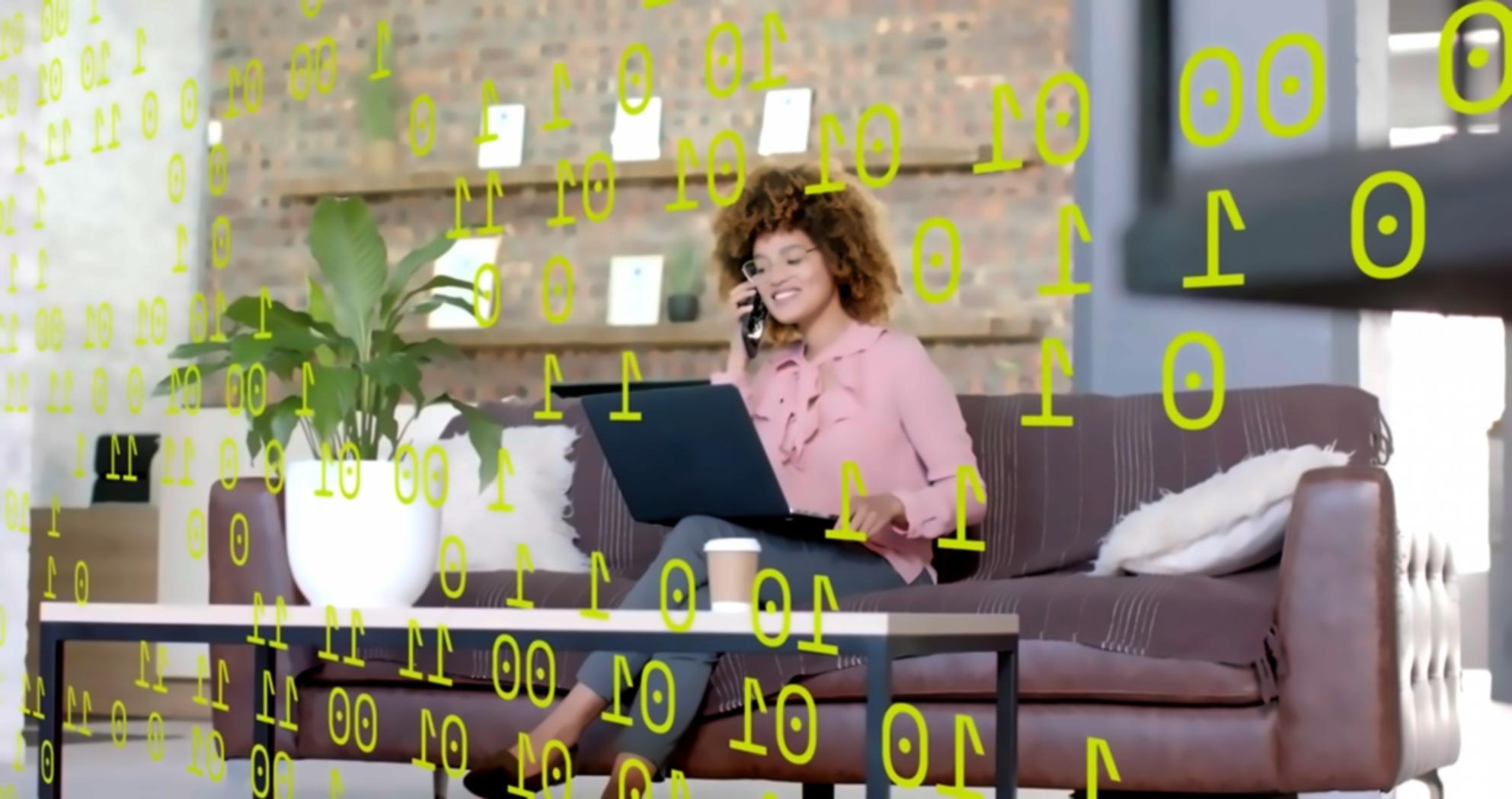 Webinar-Setup mit professioneller Beleuchtung und Aufnahme-Equipment